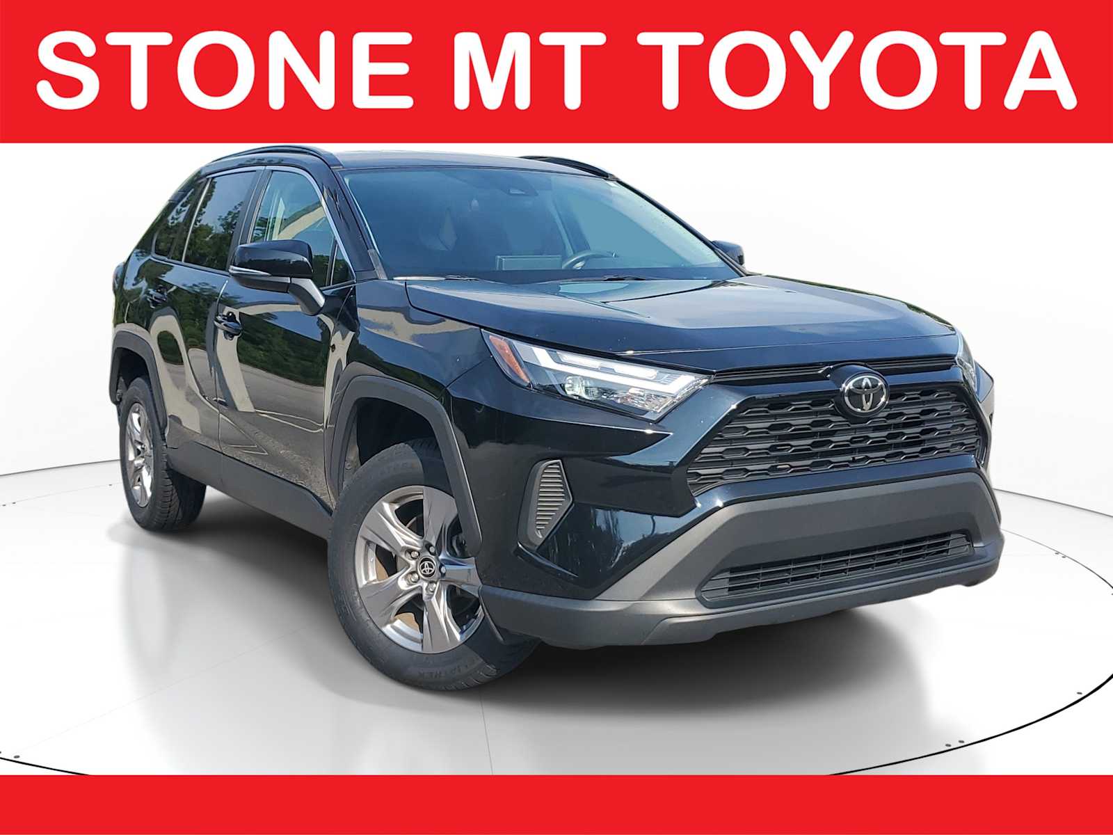 Midnight Black Metallic 2024 Toyota RAV4 SUV / Crossover Front-Wheel Drive 8-Speed Automatic