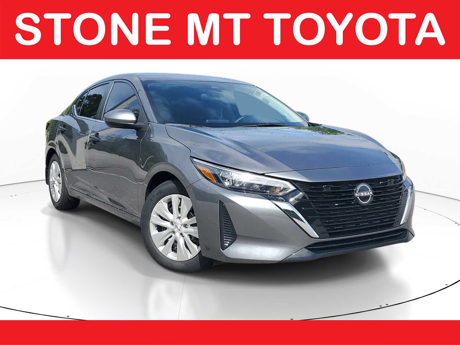 Gray (Gun Metallic) 2024 Nissan Sentra Sedan Front-Wheel Drive Continuously Variable Transmission
