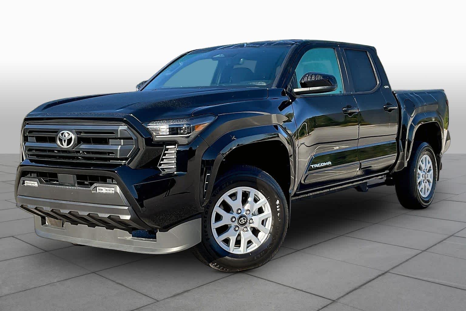 Black 2024 Toyota Tacoma Pickup Truck Four-Wheel Drive Automatic