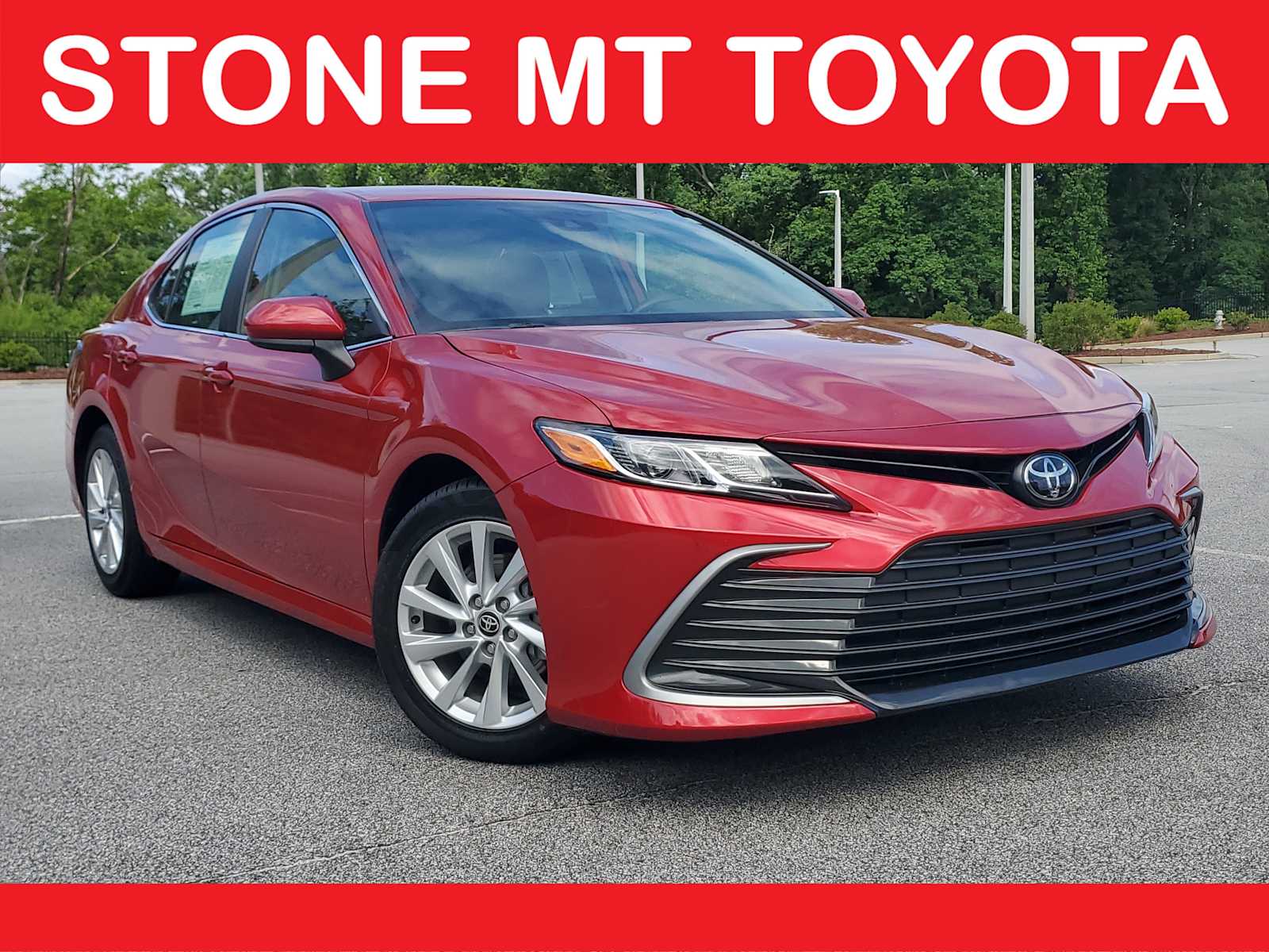 Supersonic Red 2024 Toyota Camry Sedan Front-Wheel Drive 8-Speed Automatic