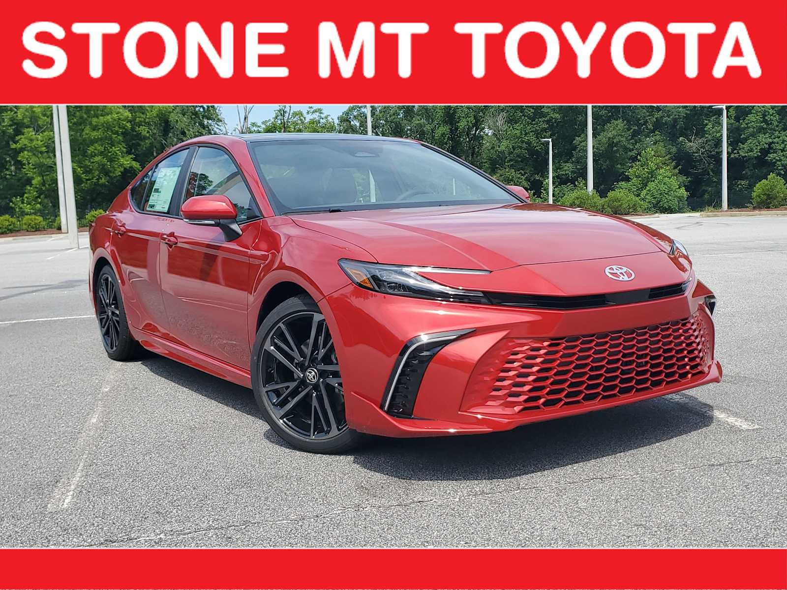 Supersonic Red 2026 Toyota Camry Sedan Front-Wheel Drive Continuously Variable Transmission