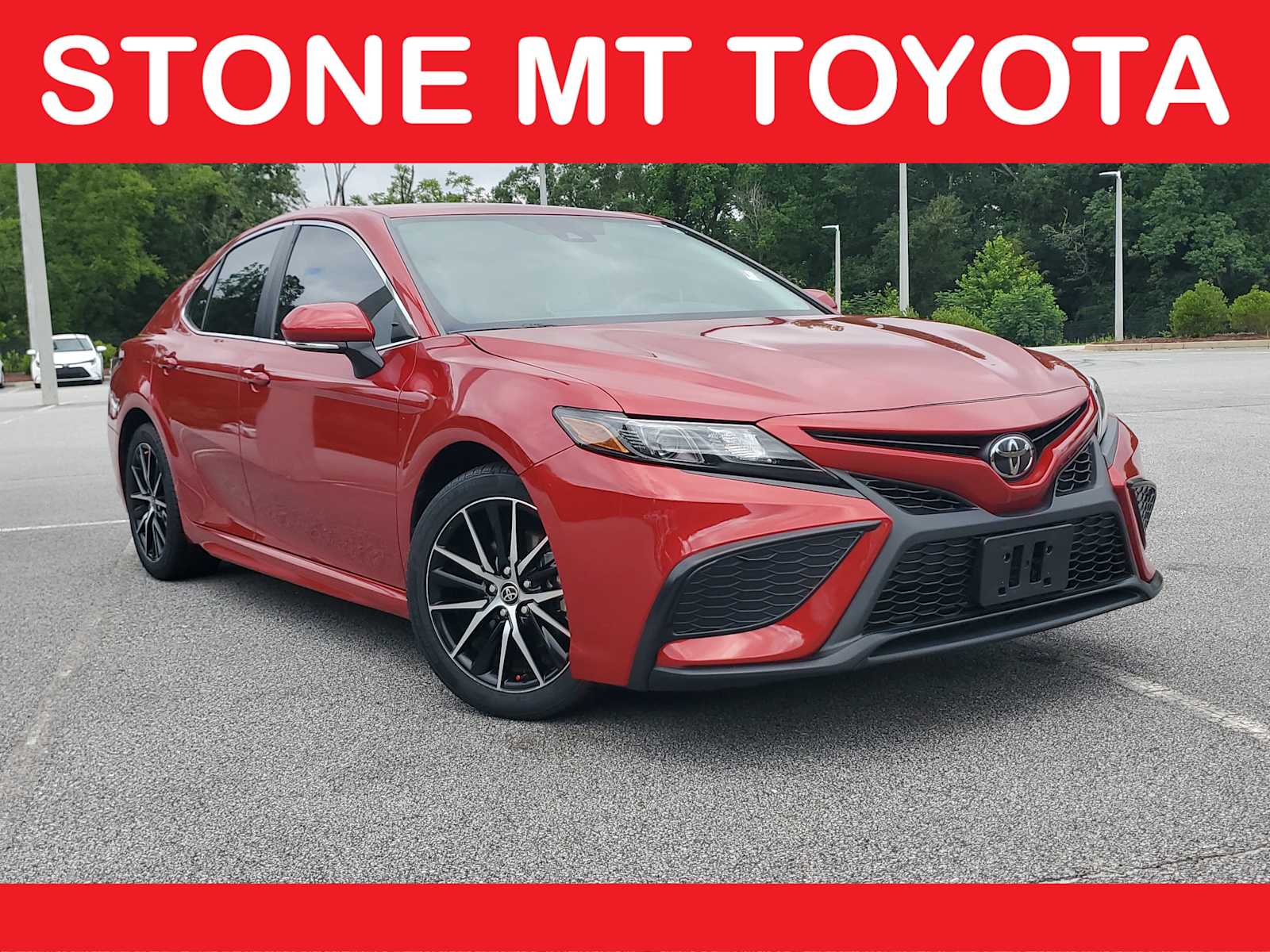 Supersonic Red 2024 Toyota Camry Sedan Front-Wheel Drive 8-Speed Automatic
