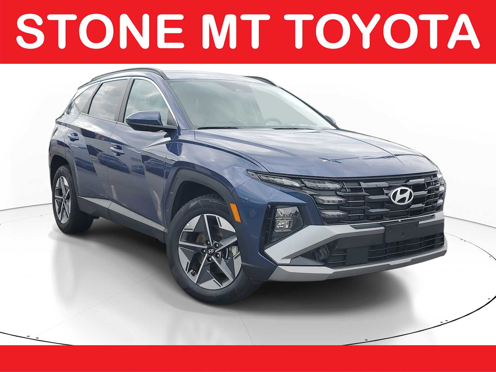 Atlantis Blue 2025 Hyundai Tucson SUV / Crossover All-Wheel Drive 8-Speed Automatic