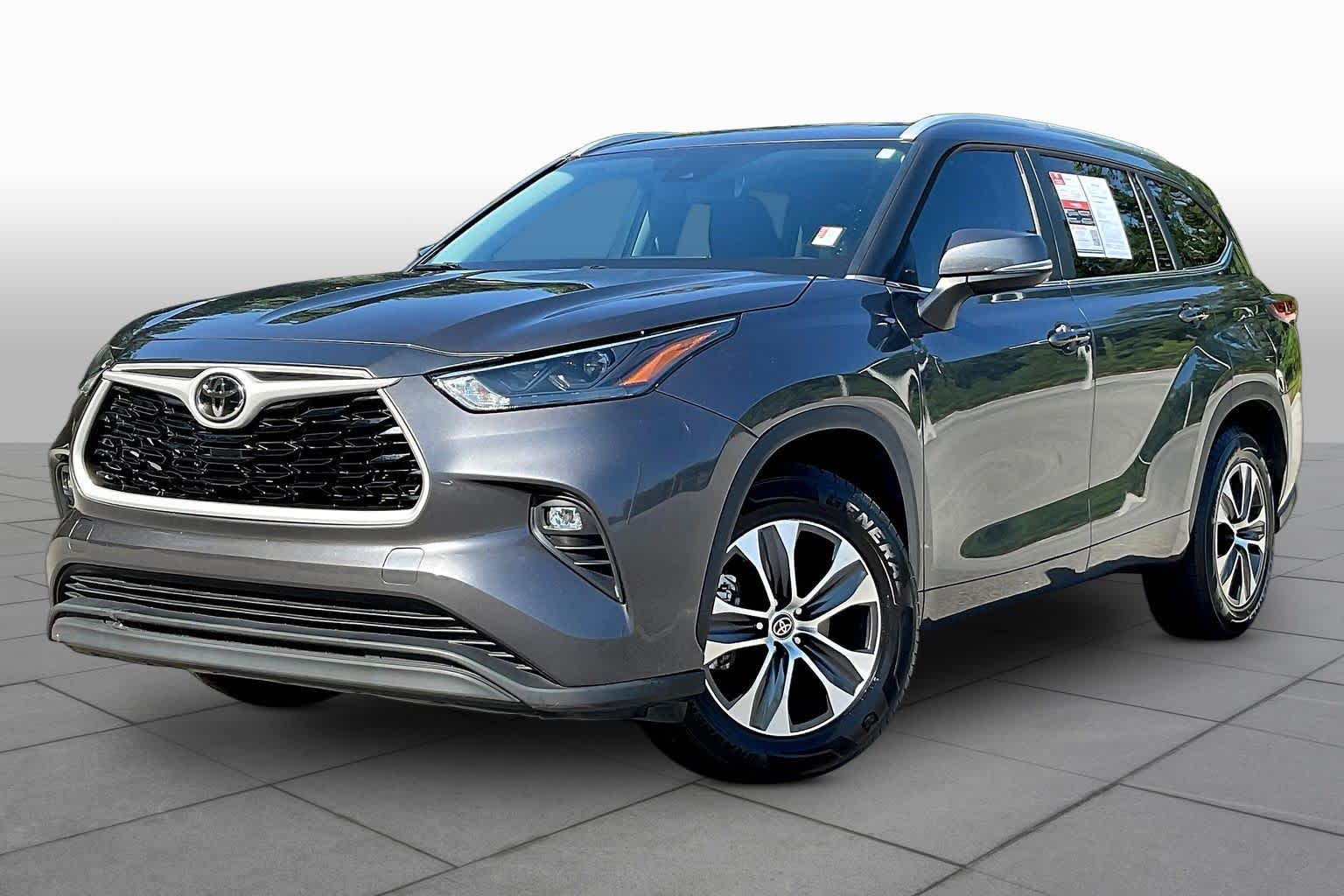 Magnetic Gray Metallic 2023 Toyota Highlander SUV / Crossover Front-Wheel Drive 8-Speed Automatic