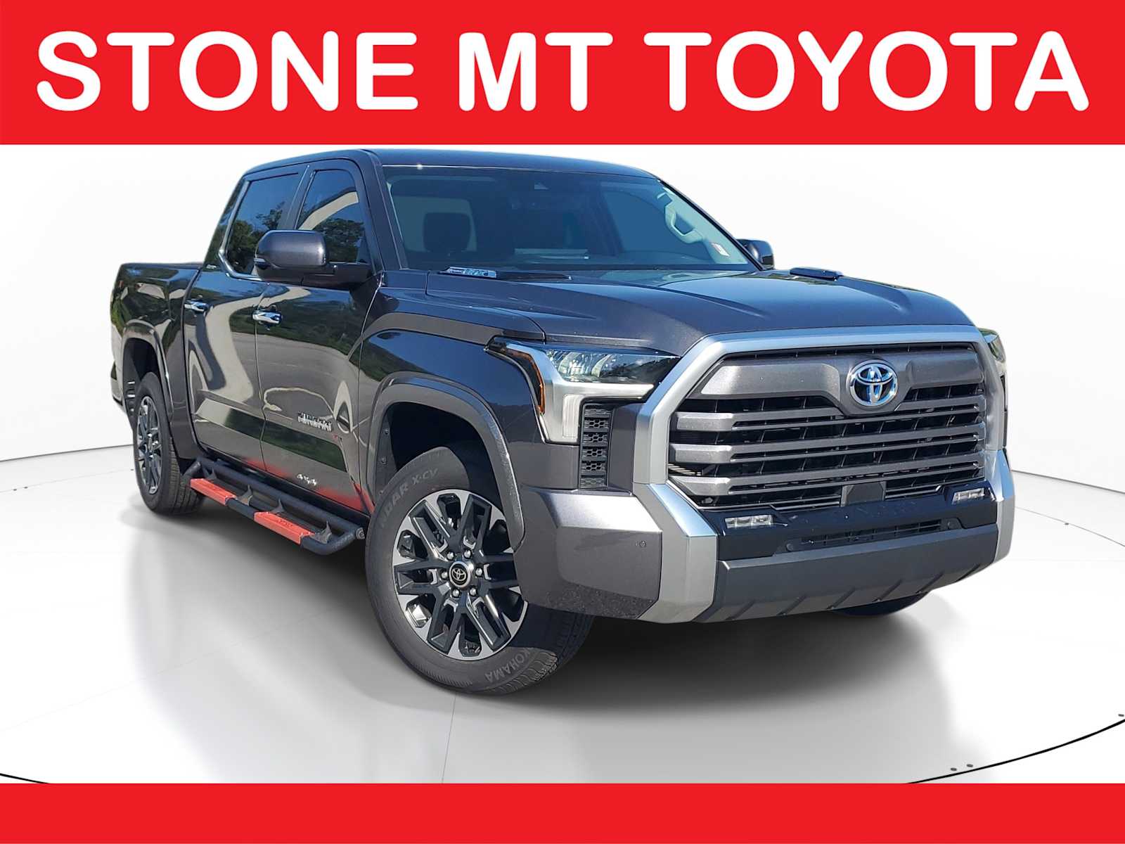 Magnetic Gray Metallic 2024 Toyota Tundra Hybrid Pickup Truck Four-Wheel Drive Automatic