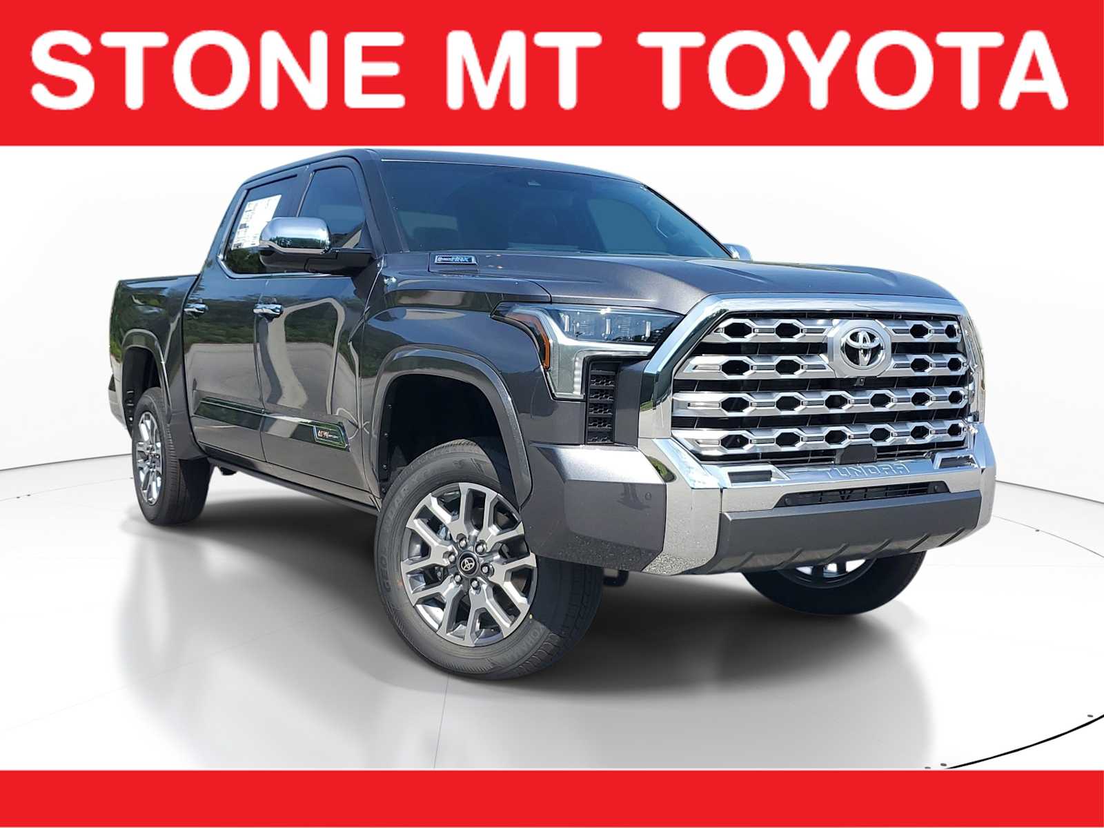 Magnetic Gray Metallic 2026 Toyota Tundra Hybrid Pickup Truck Four-Wheel Drive Automatic