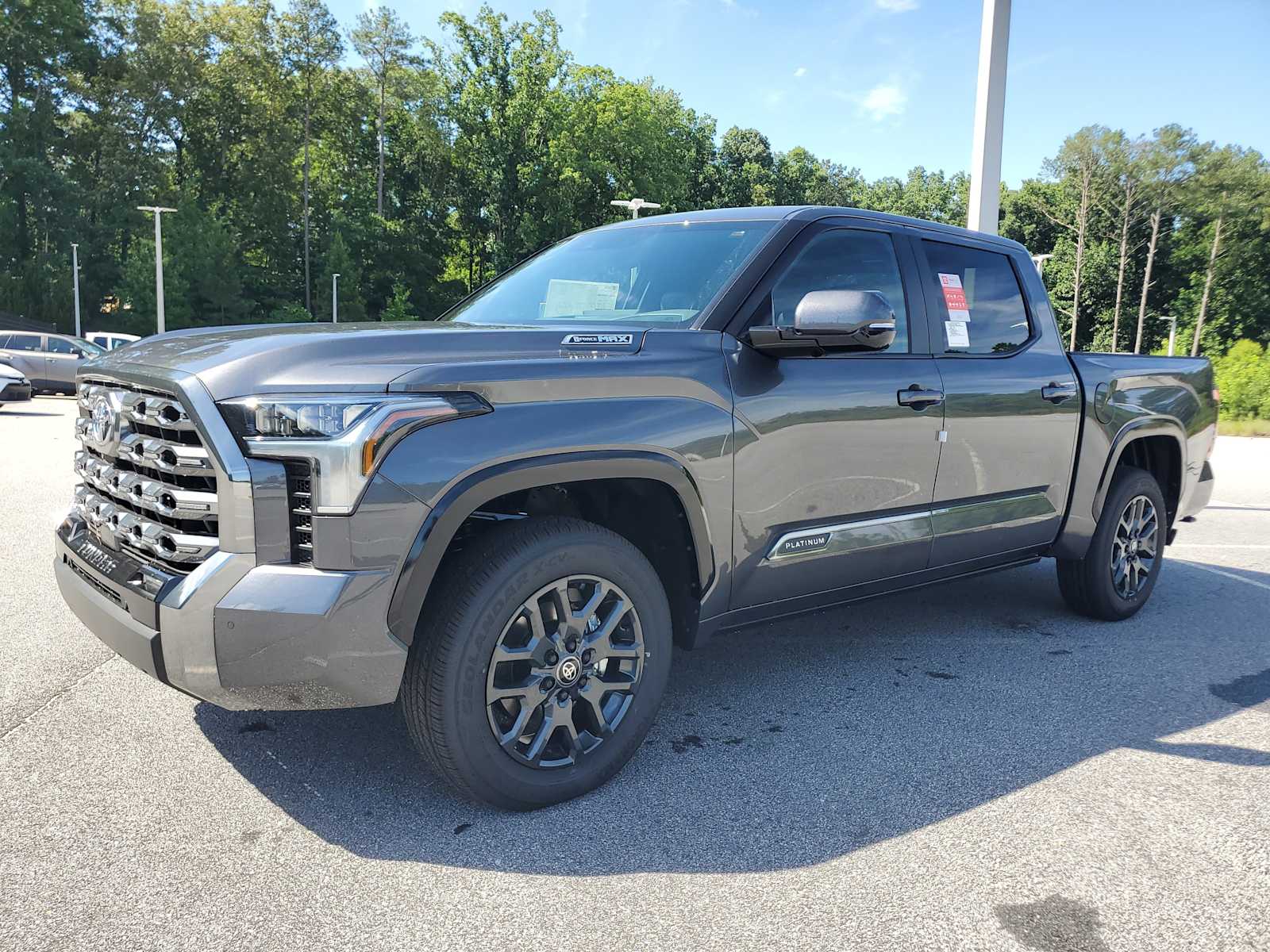 Magnetic Gray Metallic 2026 Toyota Tundra Hybrid Pickup Truck Four-Wheel Drive Automatic