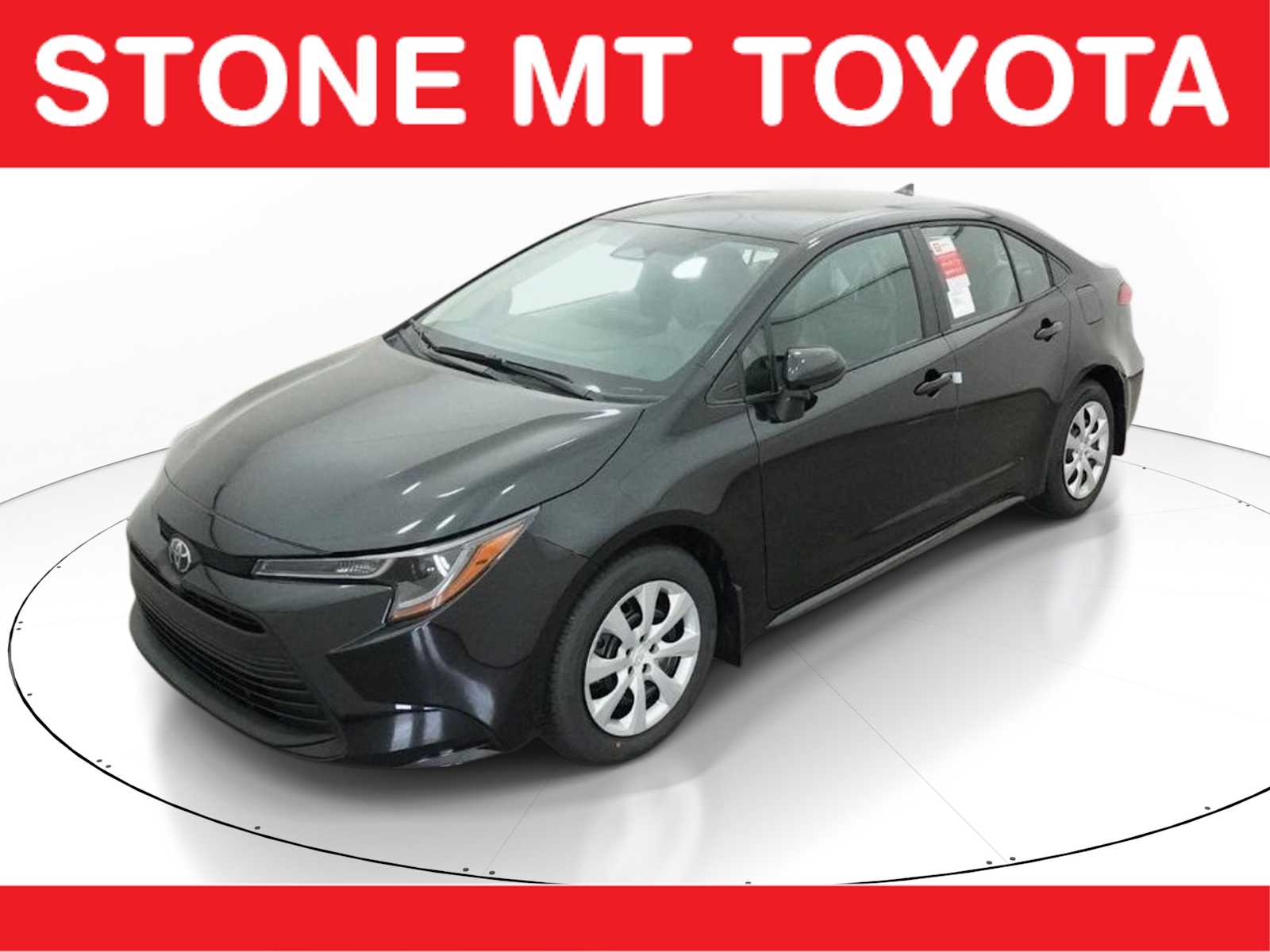 Midnight Black Metallic 2026 Toyota Corolla Sedan Front-Wheel Drive Continuously Variable Transmission