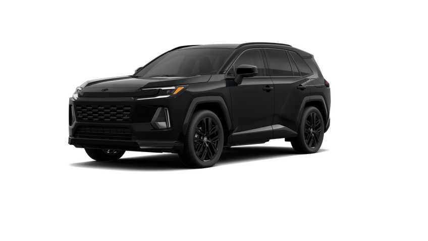 Midnight Black Metallic 2026 Toyota RAV4 SUV / Crossover All-Wheel Drive Continuously Variable Transmission