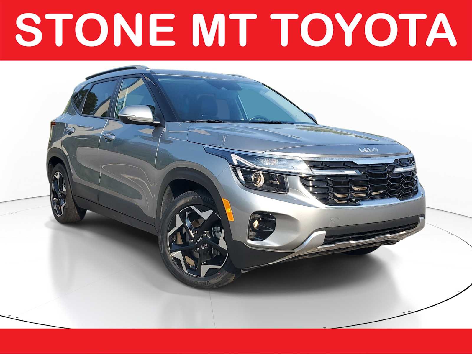 Steel Gray 2025 Kia Seltos SUV / Crossover Front-Wheel Drive Continuously Variable Transmission