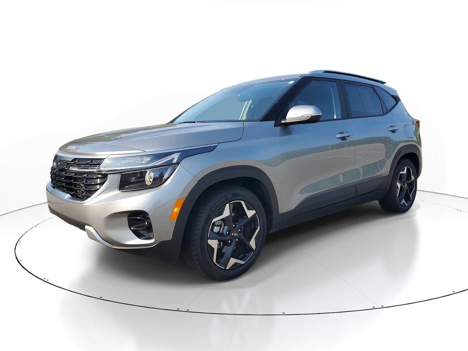 Steel Gray 2025 Kia Seltos SUV / Crossover Front-Wheel Drive Continuously Variable Transmission