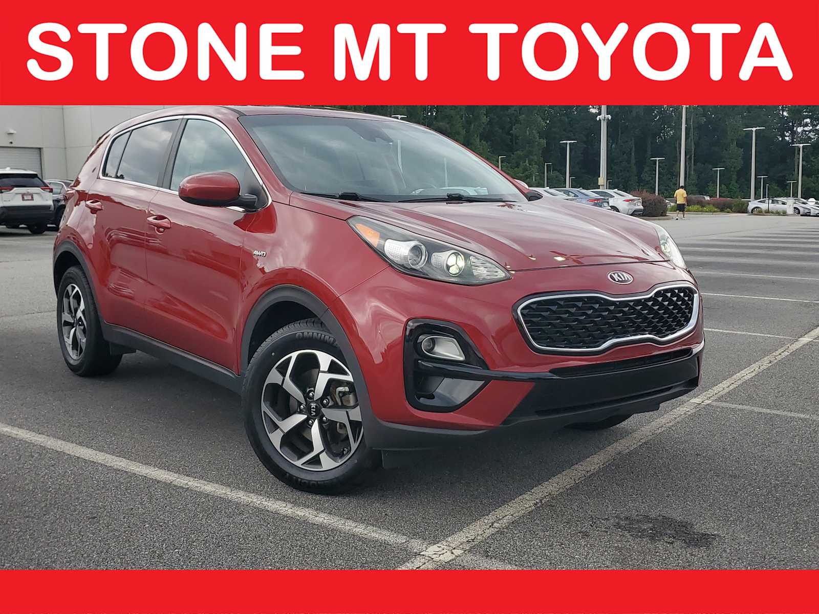 Hyper Red 2020 Kia Sportage SUV / Crossover All-Wheel Drive 6-Speed Automatic