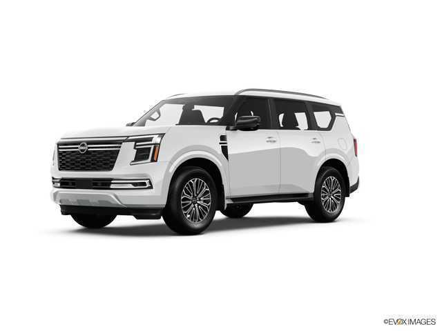 Aspen White Tricoat 2026 Nissan Armada SUV / Crossover Four-Wheel Drive 9-Speed Automatic