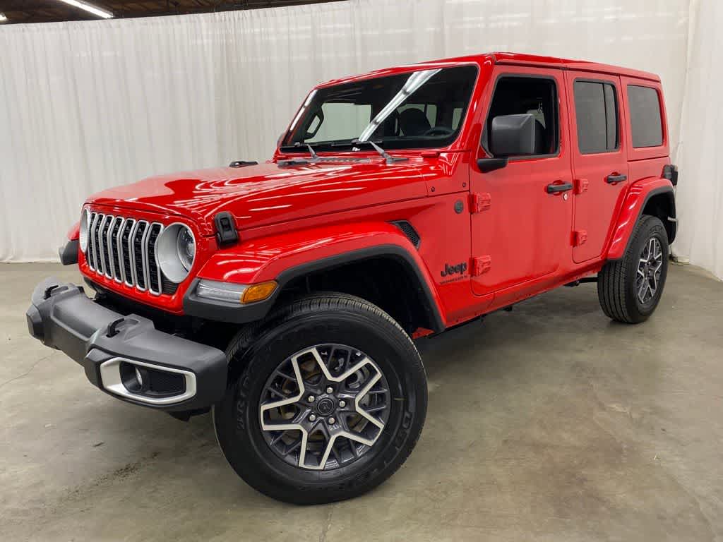 Firecracker Red Clearcoat 2026 Jeep Wrangler SUV / Crossover Four-Wheel Drive 8-Speed Automatic