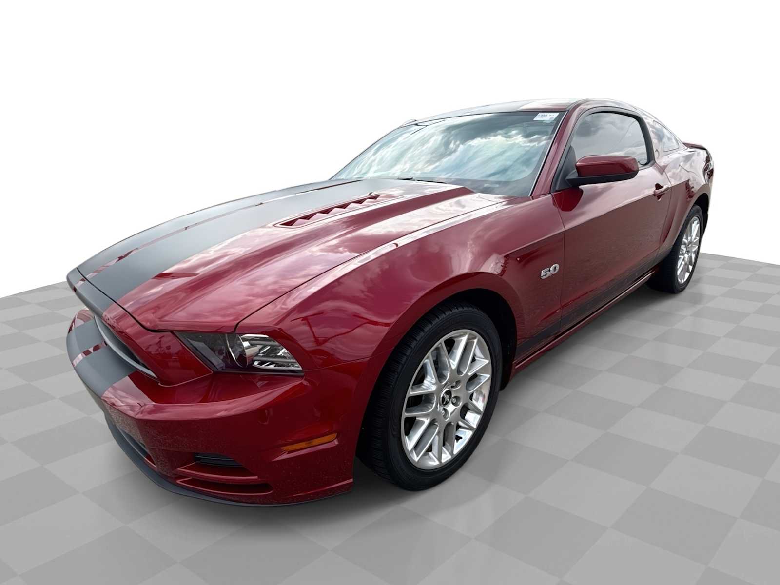 Ruby Red Metallic Tinted Clearcoat 2014 Ford Mustang Coupe Rear-Wheel Drive Manual