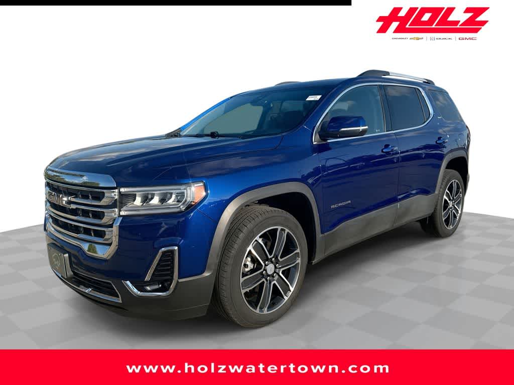Ultra Blue Metallic 2023 GMC Acadia SUV / Crossover Four-Wheel Drive 9-Speed Automatic