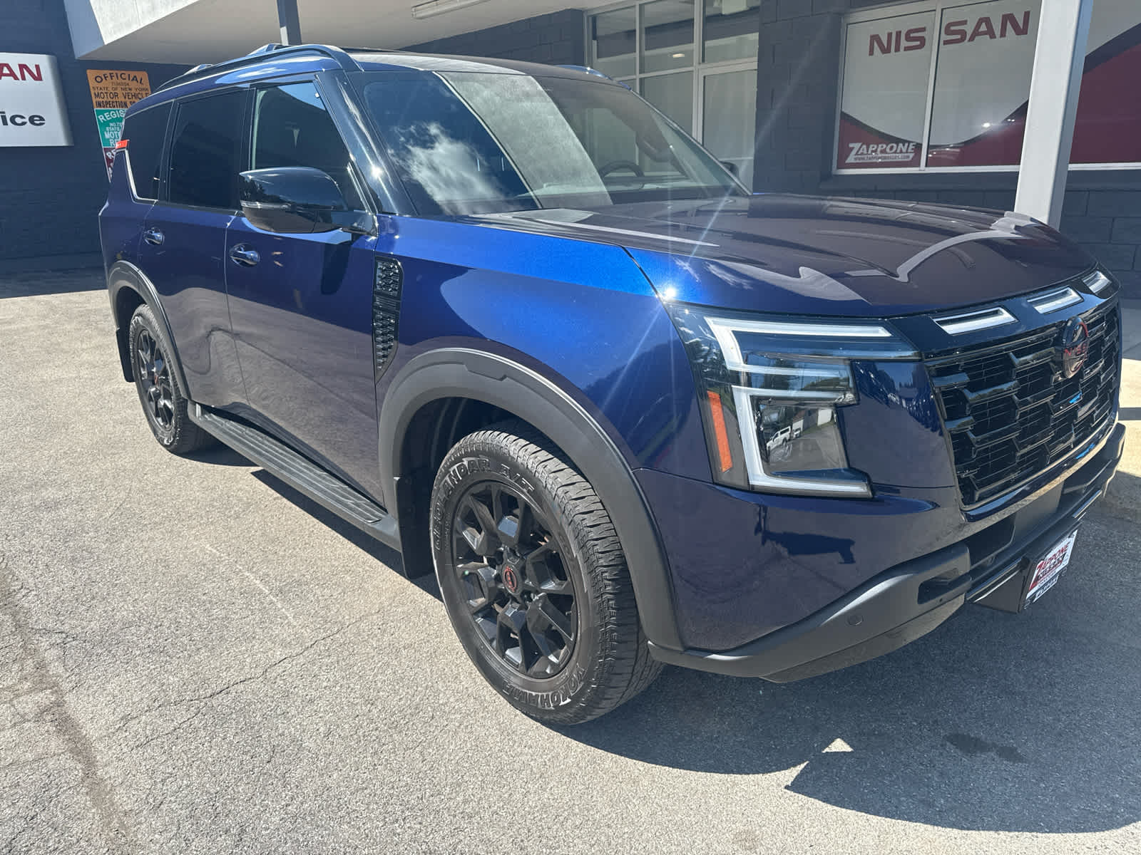 Deep Ocean Blue Pearl 2025 Nissan Armada SUV / Crossover Four-Wheel Drive 9-Speed Automatic