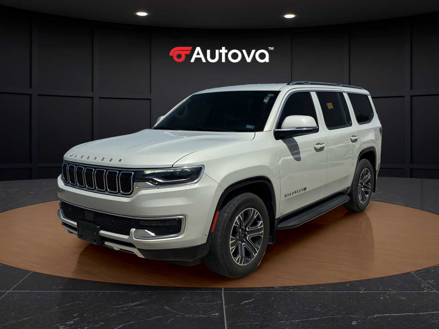 Luxury White Pearlcoat 2022 Jeep Wagoneer SUV / Crossover Four-Wheel Drive 8-Speed Automatic