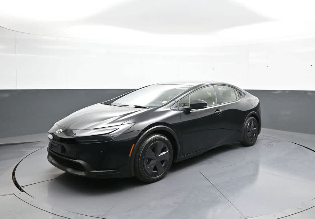 Midnight Black Metallic 2025 Toyota Prius Hatchback Front-Wheel Drive Continuously Variable Transmission
