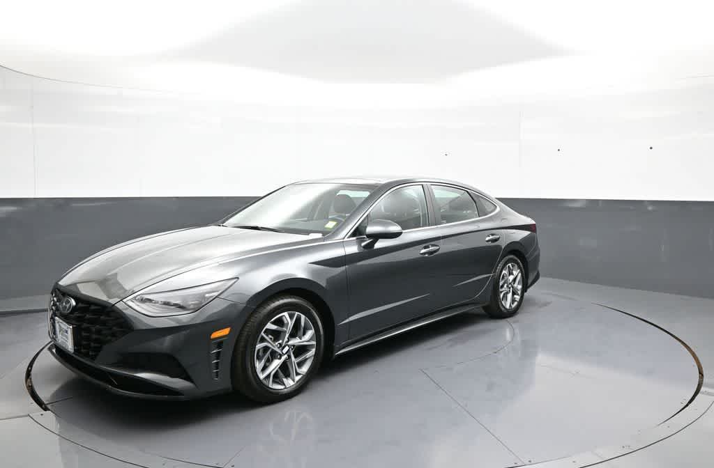 Portofino Gray 2023 Hyundai Sonata Sedan Front-Wheel Drive 8-Speed Automatic