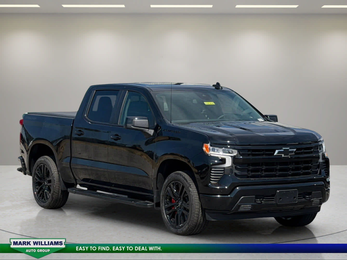 Black 2026 Chevrolet Silverado 1500 Pickup Truck Four-Wheel Drive Automatic