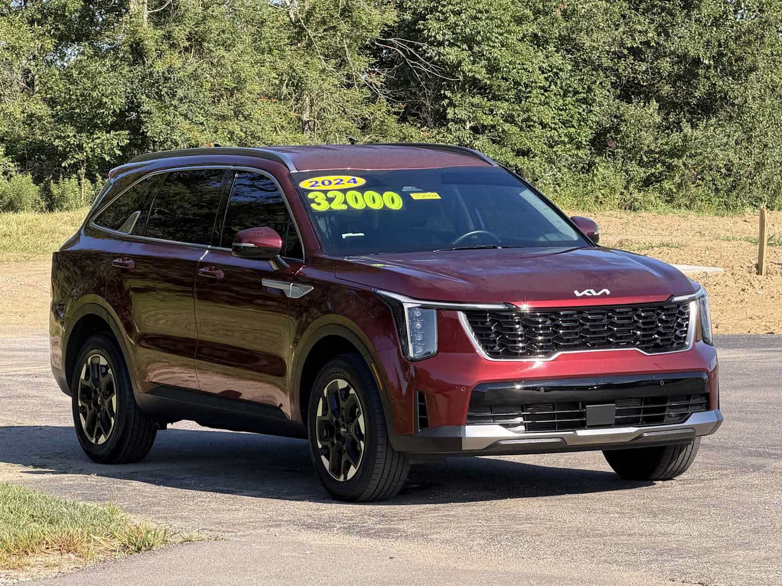 Dawning Red 2024 Kia Sorento SUV / Crossover All-Wheel Drive 8-Speed Automatic