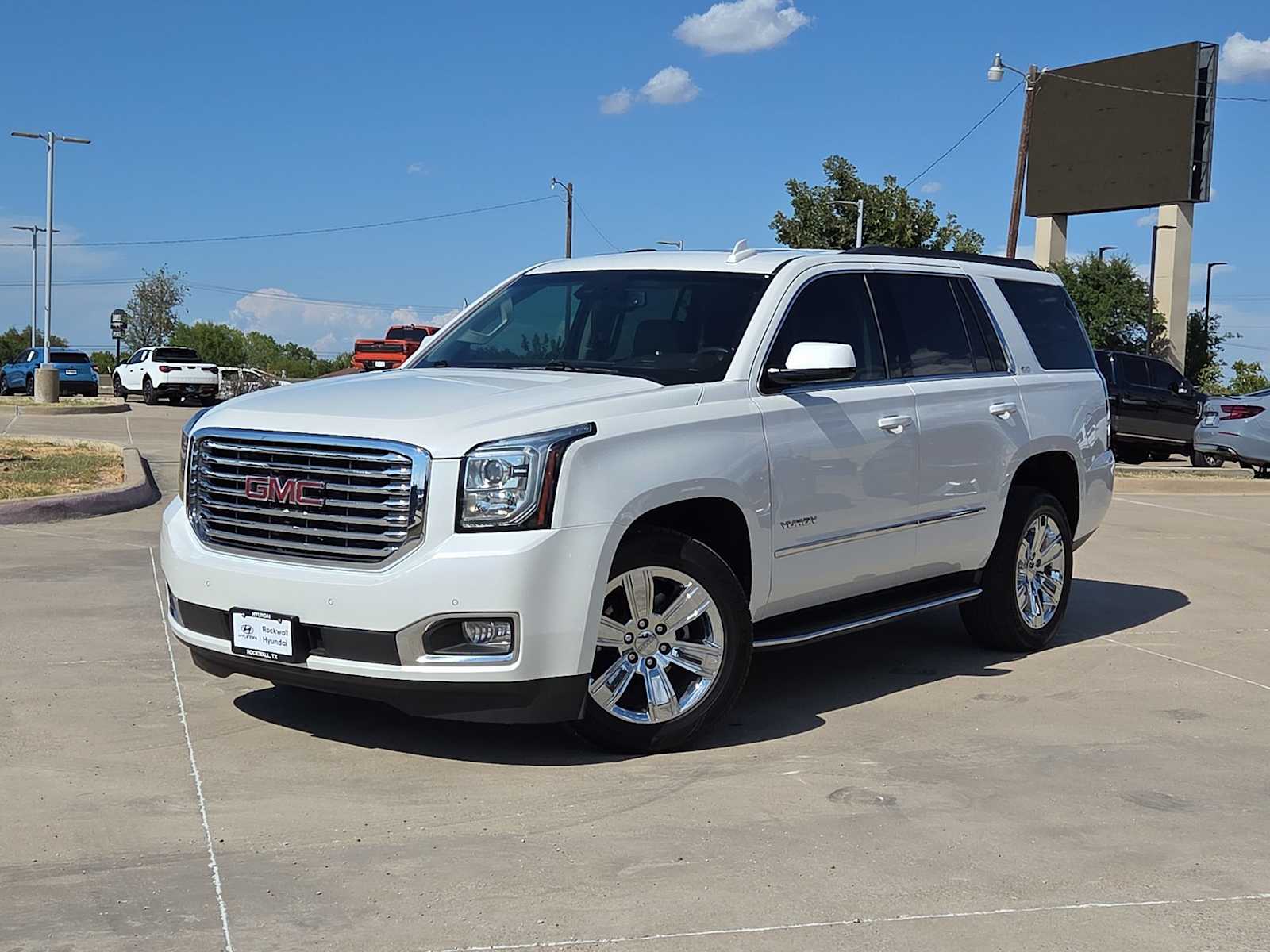 White Frost Tricoat 2018 GMC Yukon SUV / Crossover 4X2 6-Speed Automatic