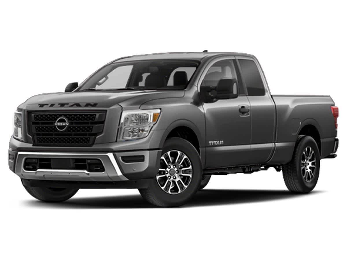Super Black 2023 Nissan Titan Pickup Truck 4X2 9-Speed Automatic