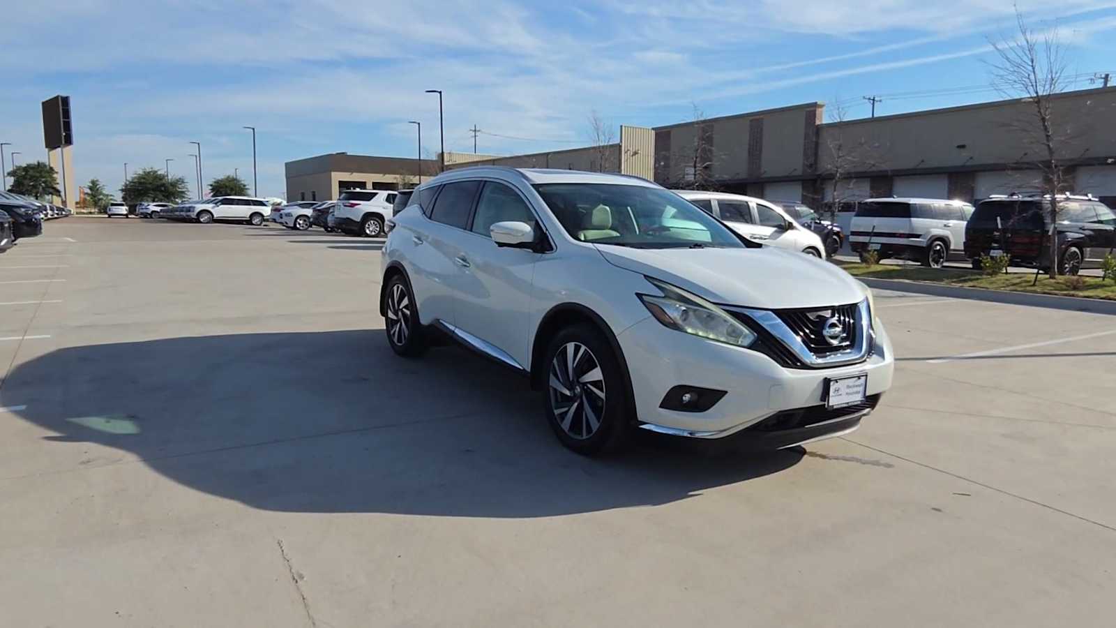 Used 2015 Nissan Murano Platinum with VIN 5N1AZ2MG9FN217860 for sale in Rockwall, TX
