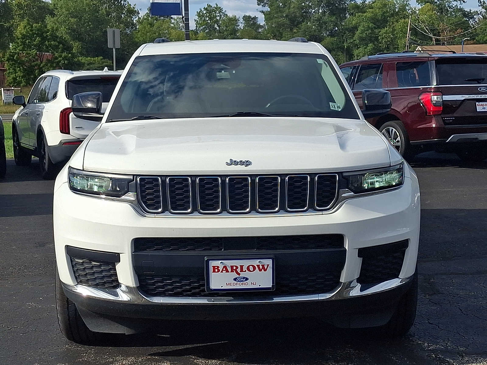 Bright White Clearcoat 2021 Jeep Grand Cherokee L SUV / Crossover Four-Wheel Drive 8-Speed Automatic