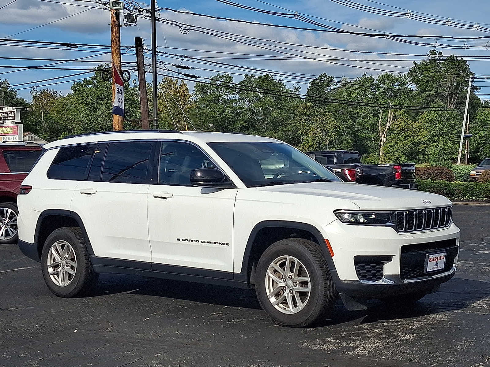 Bright White Clearcoat 2021 Jeep Grand Cherokee L SUV / Crossover Four-Wheel Drive 8-Speed Automatic