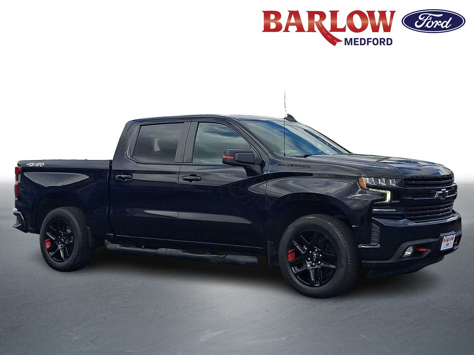 Black 2021 Chevrolet Silverado 1500 Pickup Truck Four-Wheel Drive 8-Speed Automatic