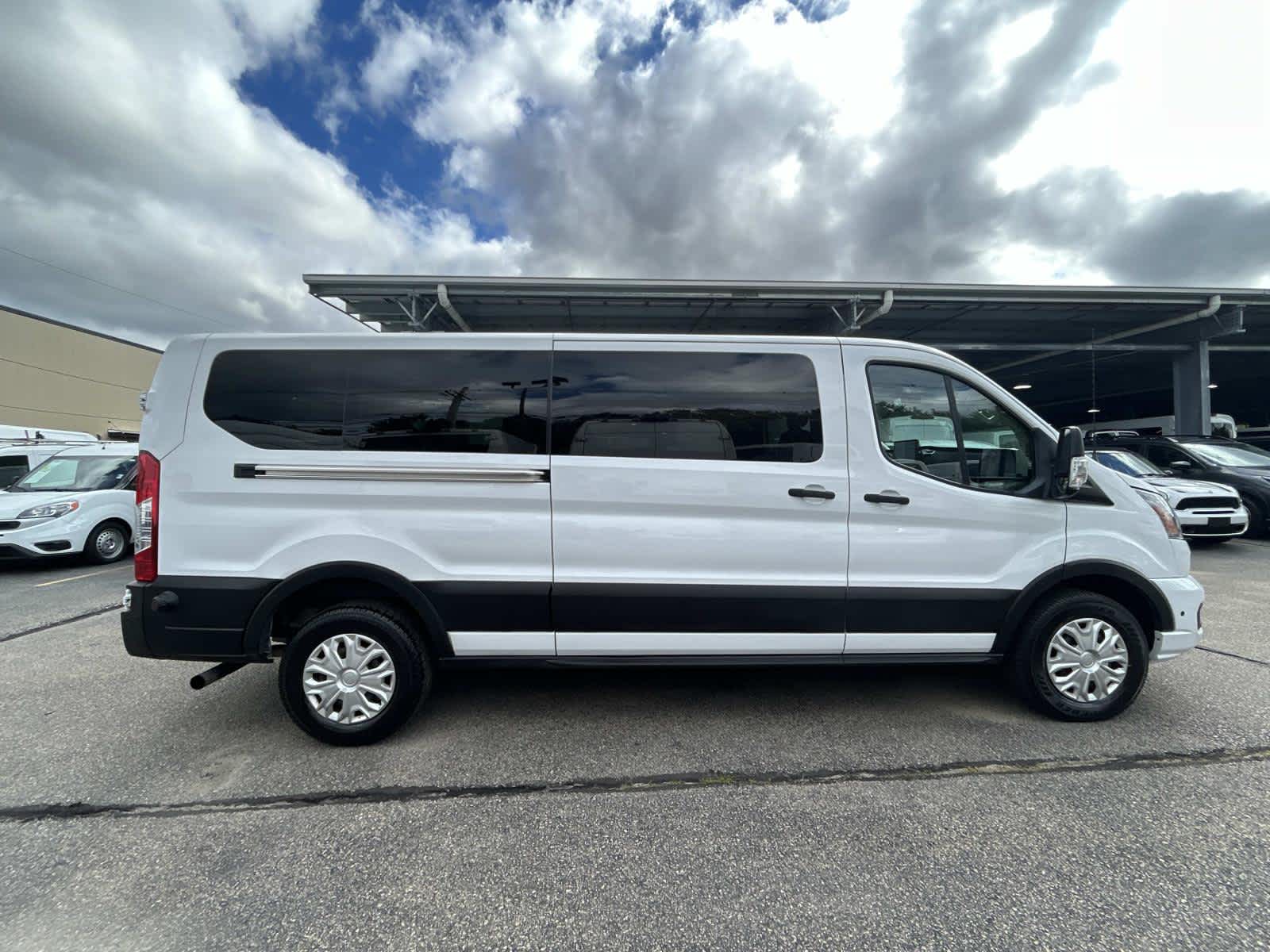 2024 Oxford White Ford Transit Passenger XLT RWD Van
