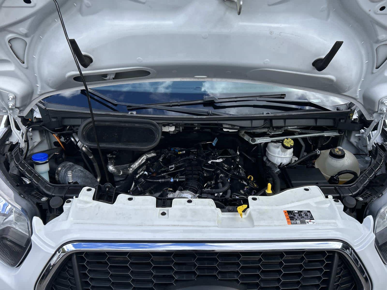 2024 Oxford White Ford Transit Passenger XLT RWD Van