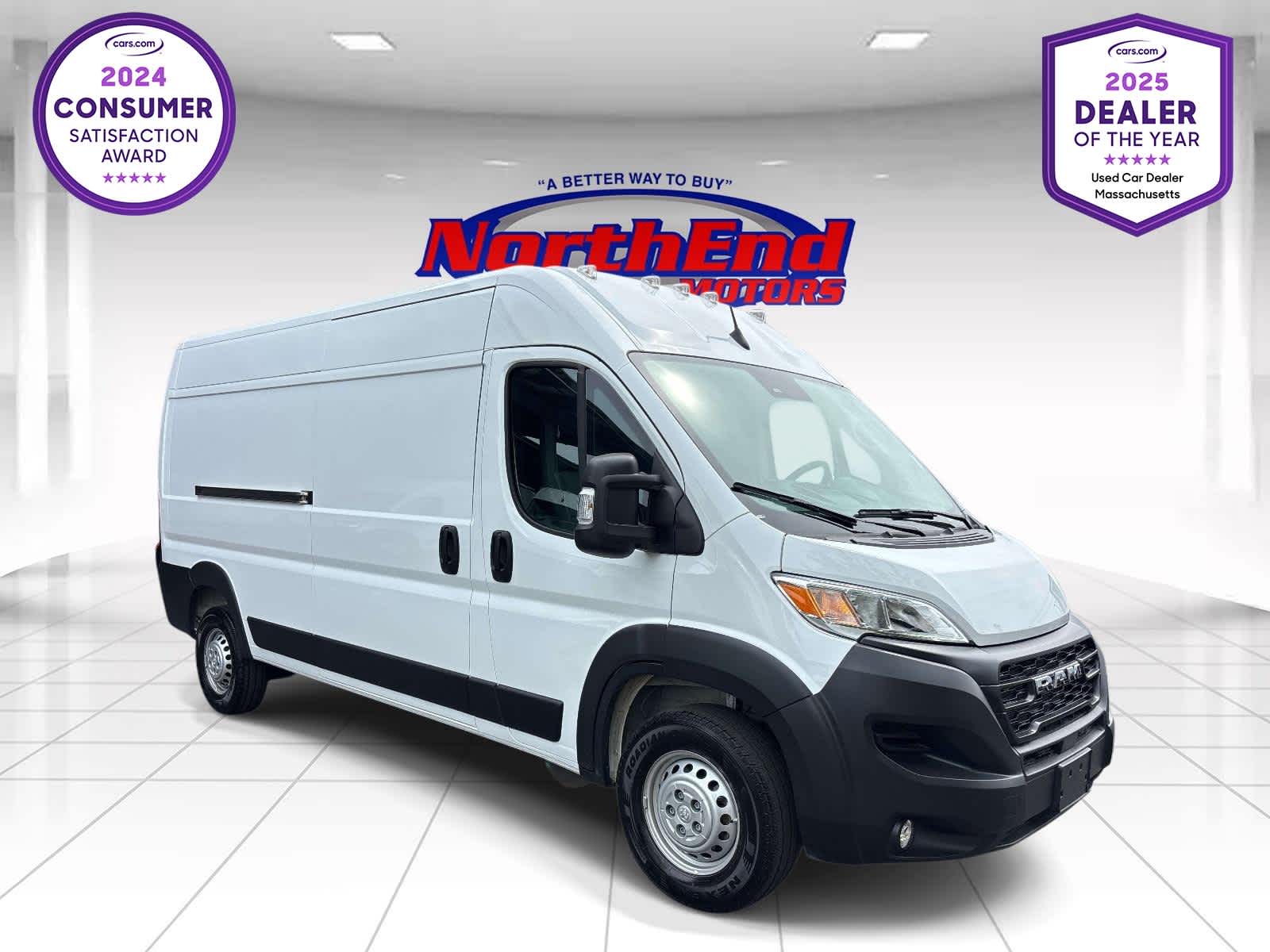 Bright White Clearcoat 2026 RAM ProMaster Van Front-Wheel Drive 9-Speed Automatic