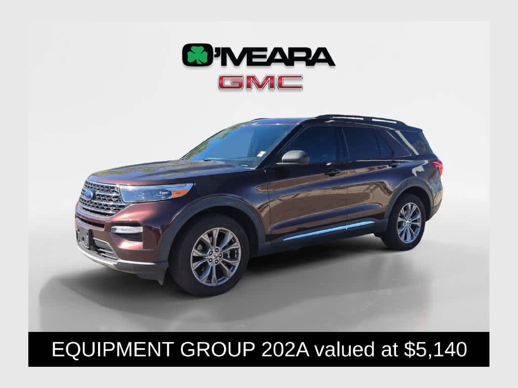 Red (Rich Copper Metallic Tinted Clearcoat) 2020 Ford Explorer SUV / Crossover All-Wheel Drive Automatic