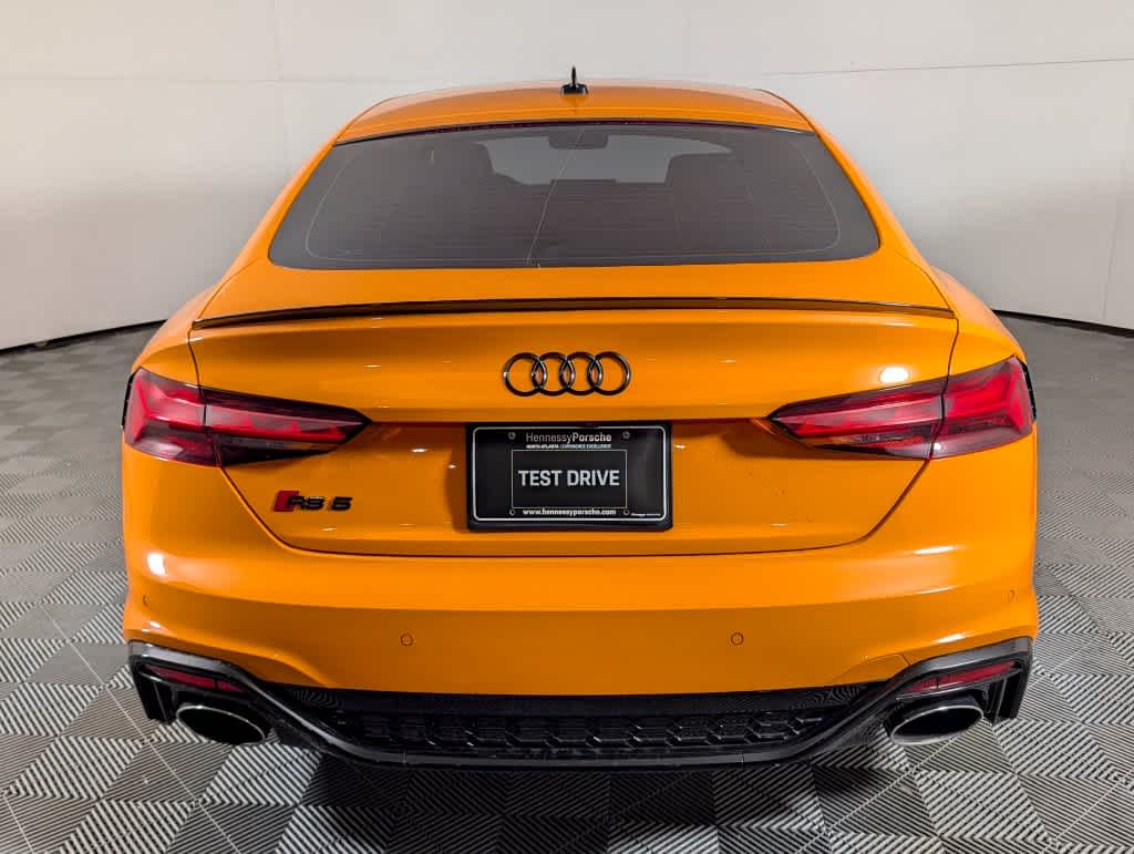 Used 2022 ORANGE/BLACK Audi  image 6