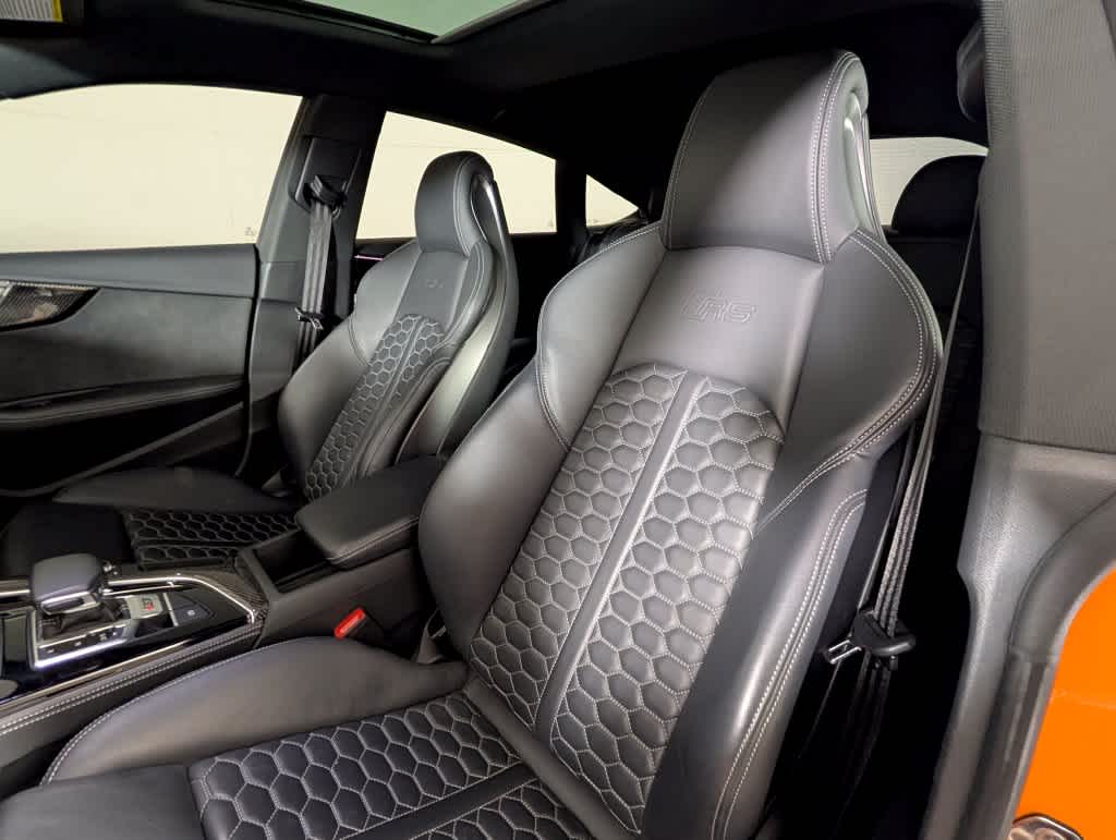 Used 2022 ORANGE/BLACK Audi  image 5