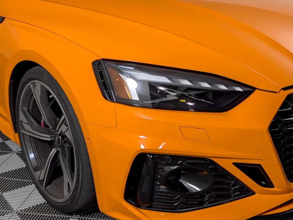Used 2022 ORANGE/BLACK Audi  image 15