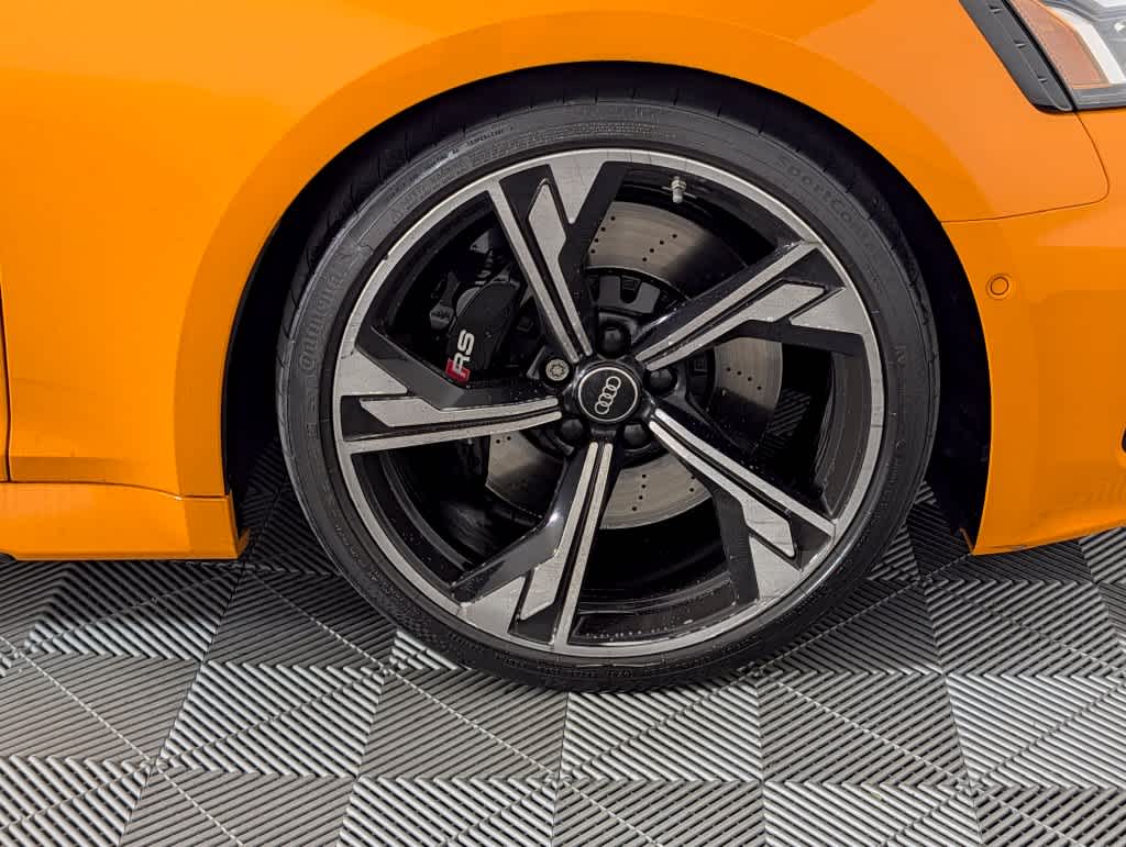 Used 2022 ORANGE/BLACK Audi  image 14
