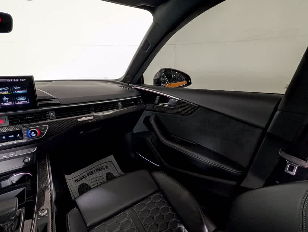 Used 2022 ORANGE/BLACK Audi  image 23