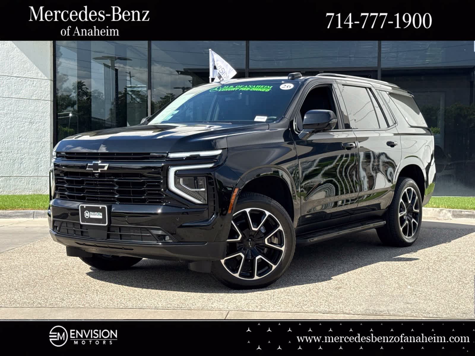 Black 2026 Chevrolet Tahoe SUV / Crossover Four-Wheel Drive