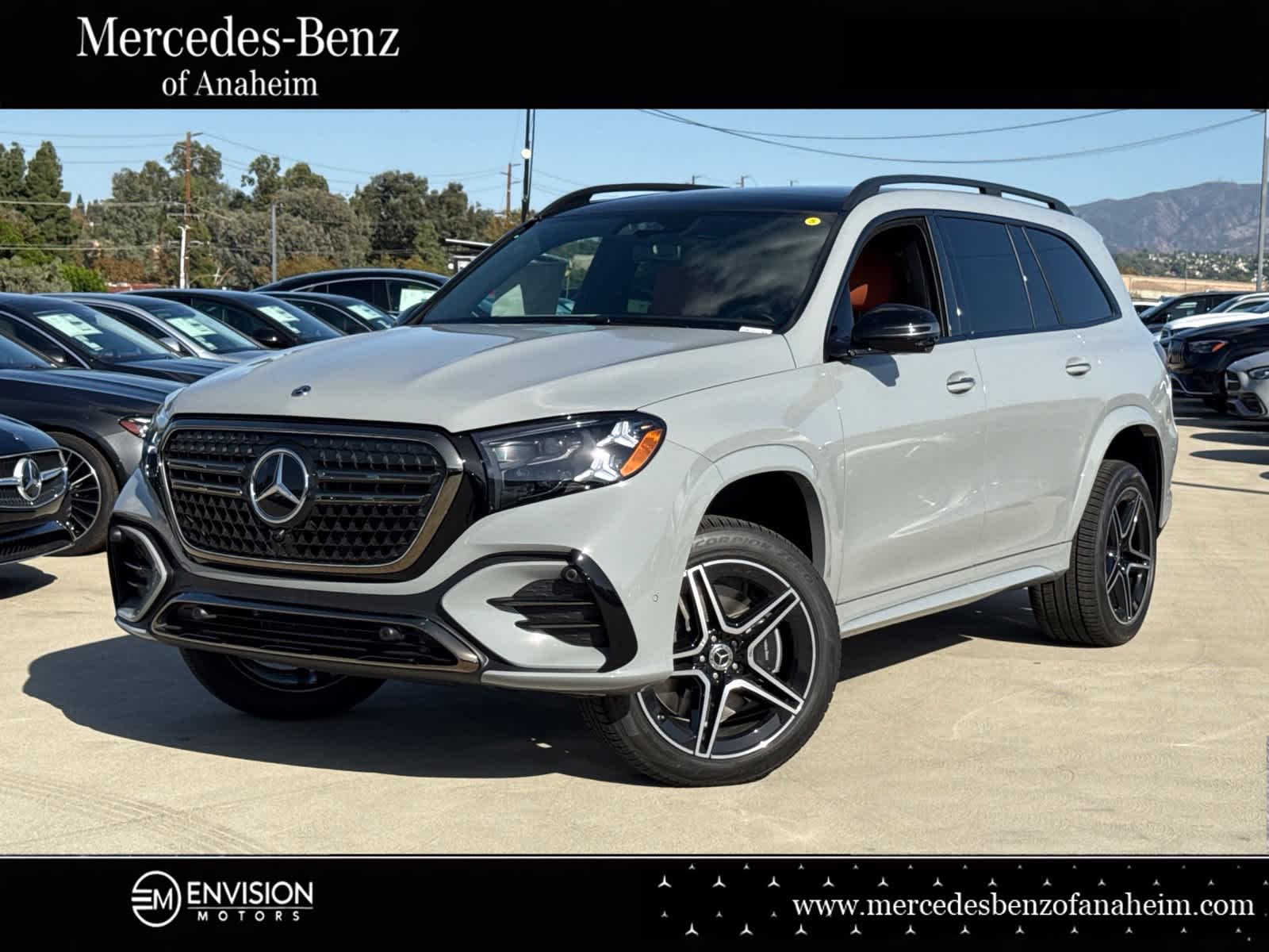 Gray (MANUFAKTUR Alpine Grey) 2027 Mercedes-Benz GLS SUV / Crossover All-Wheel Drive 9-Speed Automatic