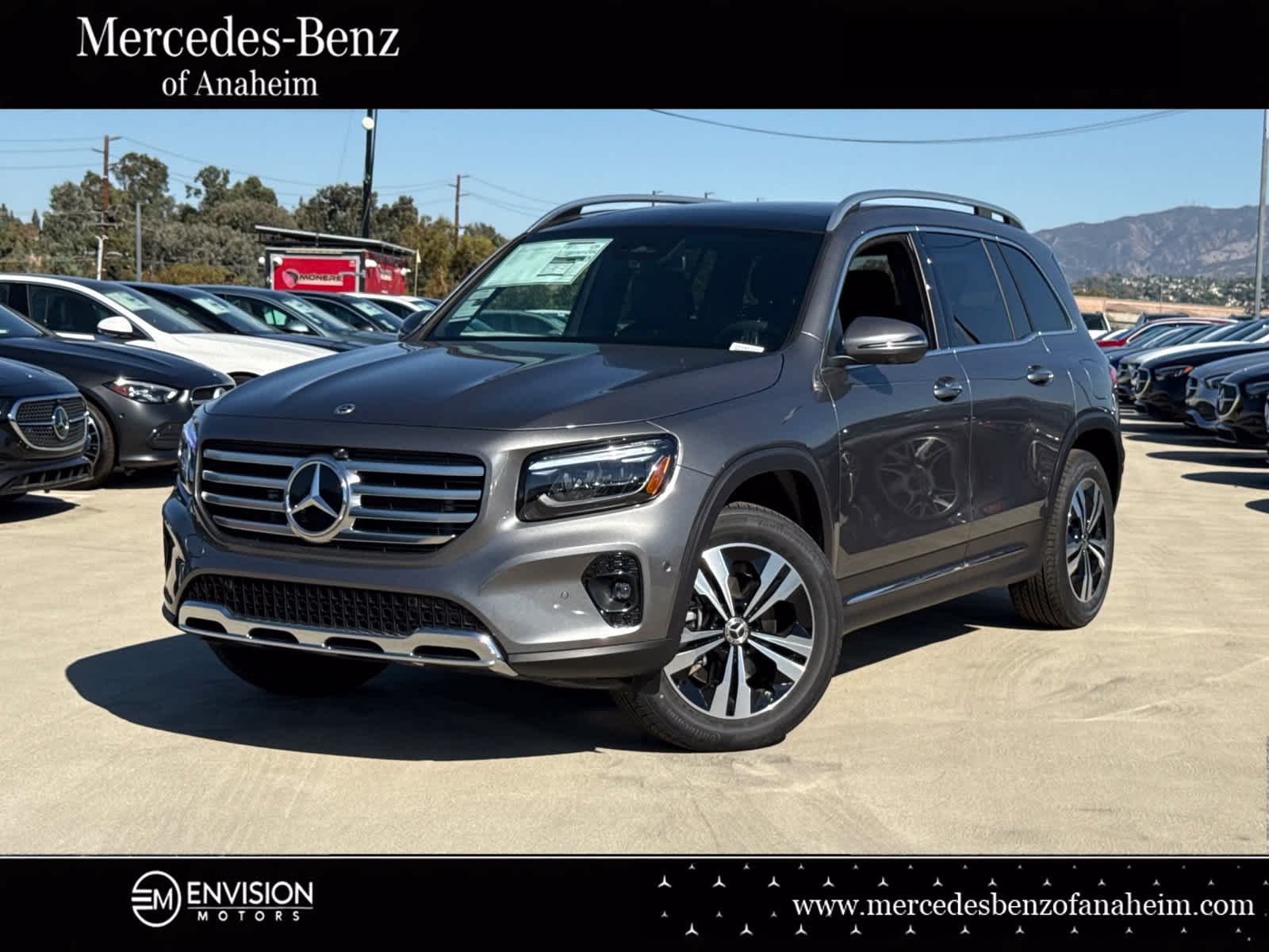 Gray (Mountain Grey Metallic) 2026 Mercedes-Benz GLB SUV / Crossover All-Wheel Drive 8-Speed Dual Clutch