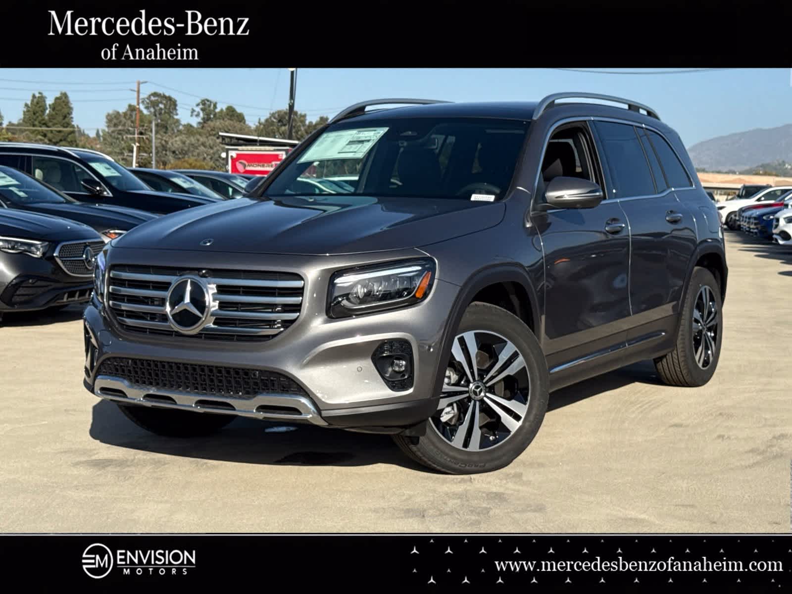 Gray (Mountain Grey Metallic) 2026 Mercedes-Benz GLB SUV / Crossover All-Wheel Drive 8-Speed Dual Clutch
