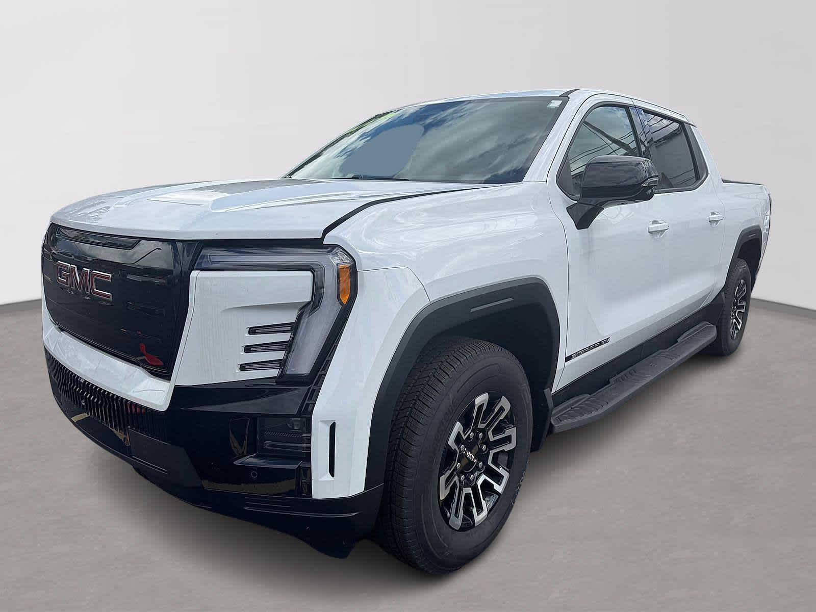 Summit White 2026 GMC Sierra EV Pickup Truck All-Wheel Drive 1-Speed Automatic