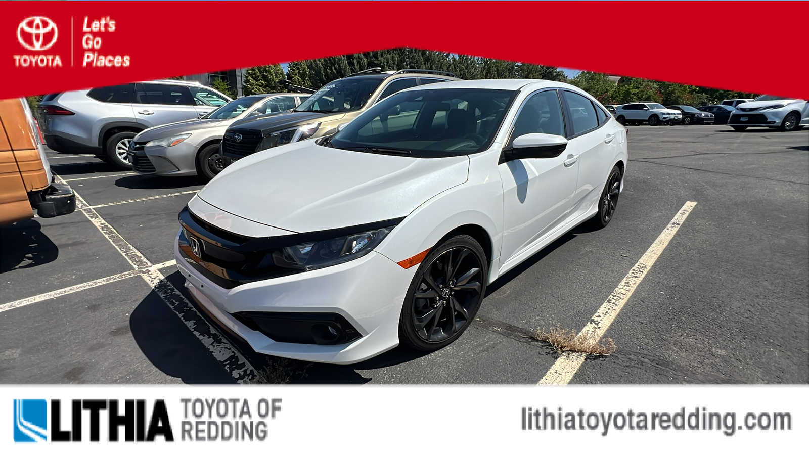 used 2019 Honda Civic car, priced at $22,577