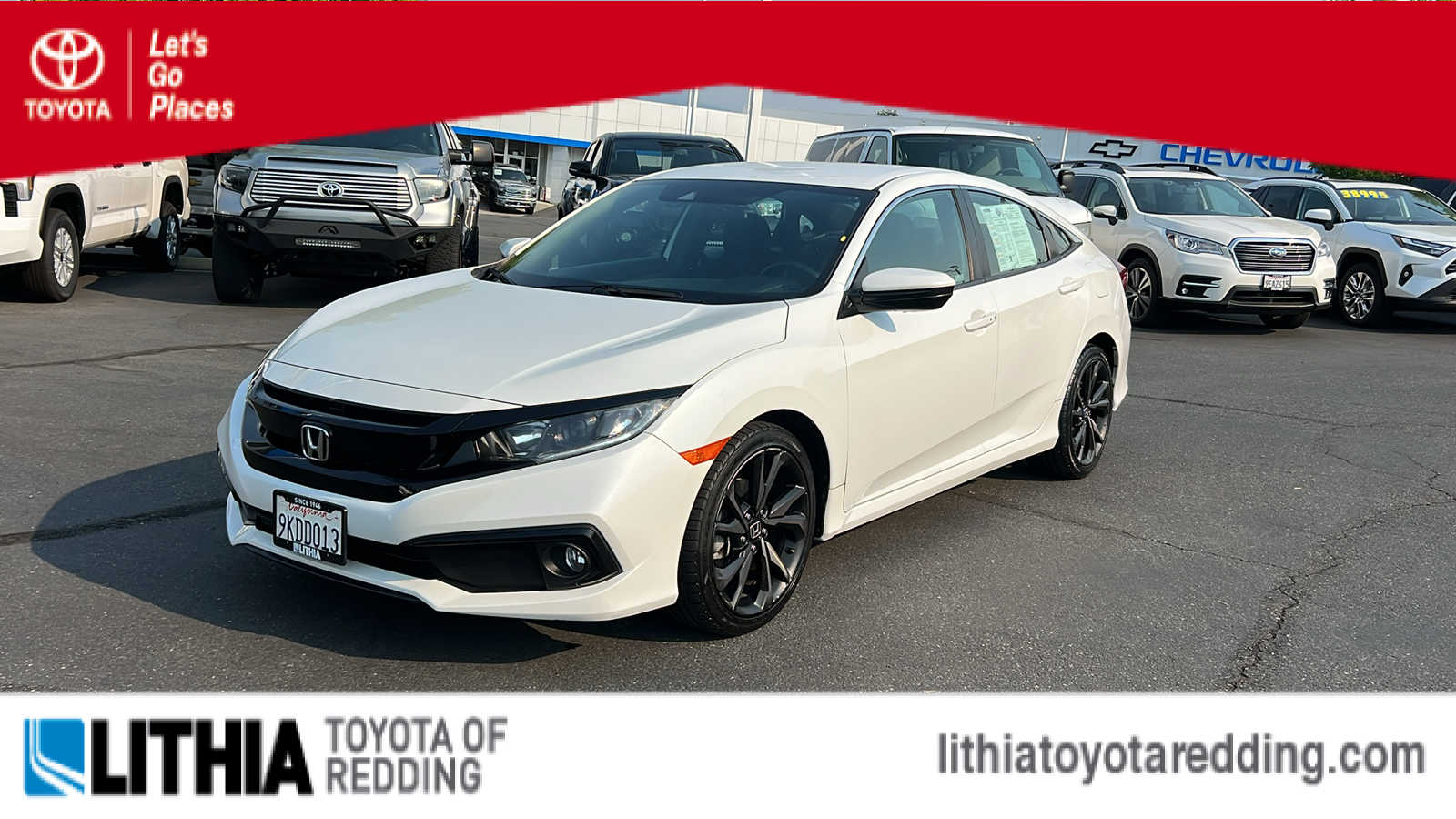 used 2019 Honda Civic car, priced at $21,495