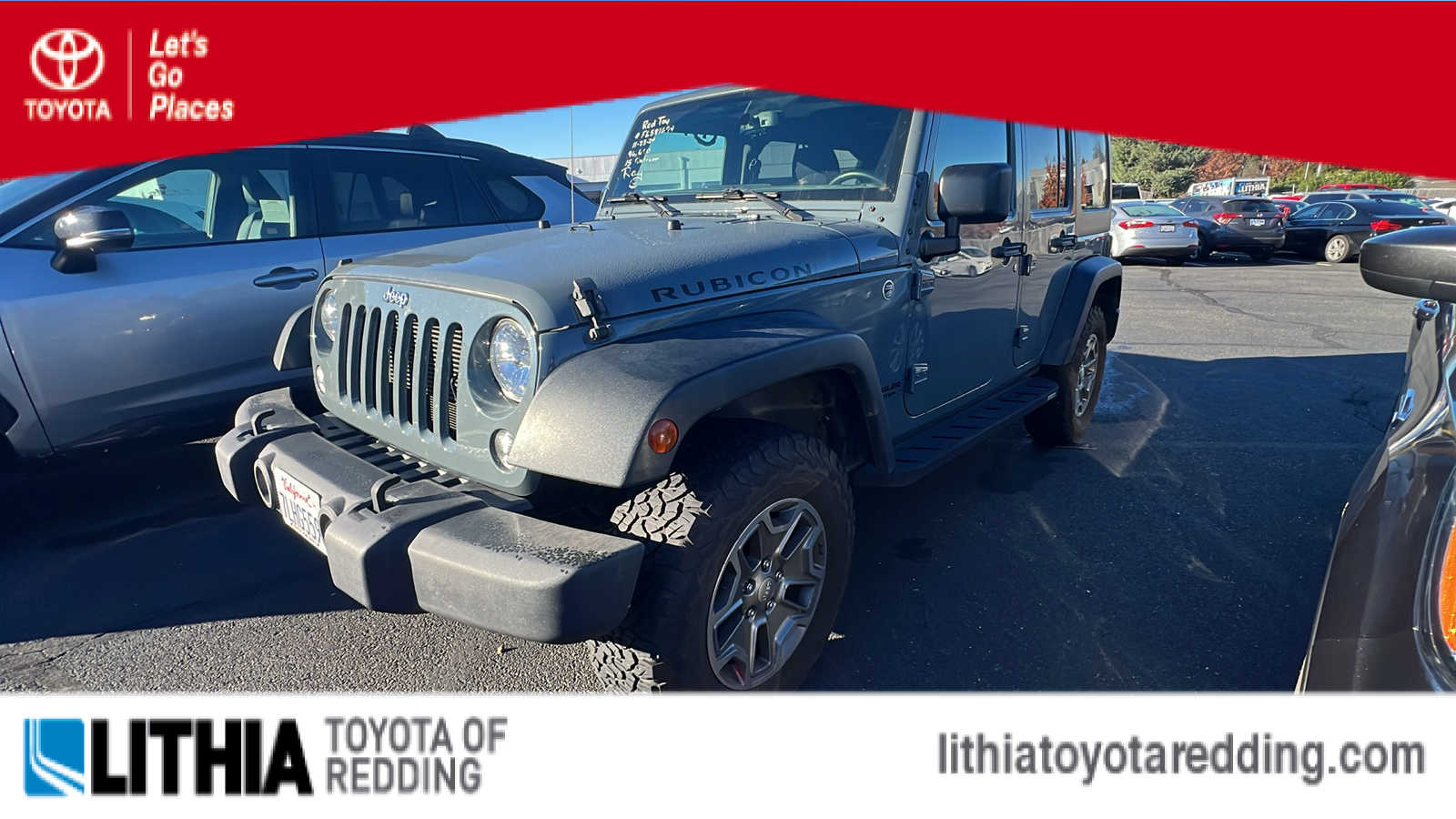 used 2015 Jeep Wrangler Unlimited car, priced at $23,995