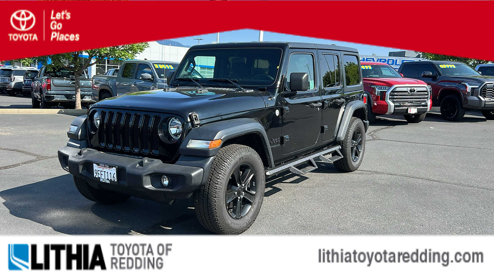 used 2019 Jeep Wrangler Unlimited car, priced at $26,995